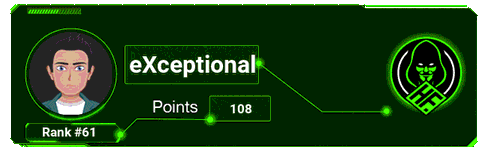 eXceptional's signature