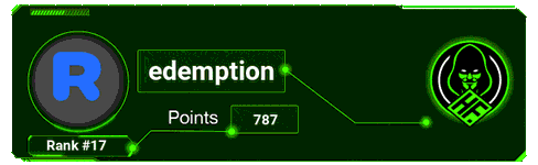 ℛedemption's signature