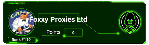 Foxxy Proxies Ltd's signature